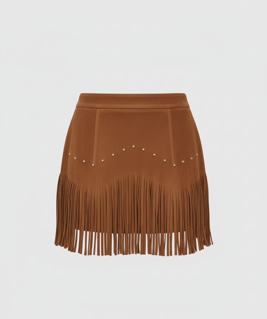 Velora Fringe Skirt