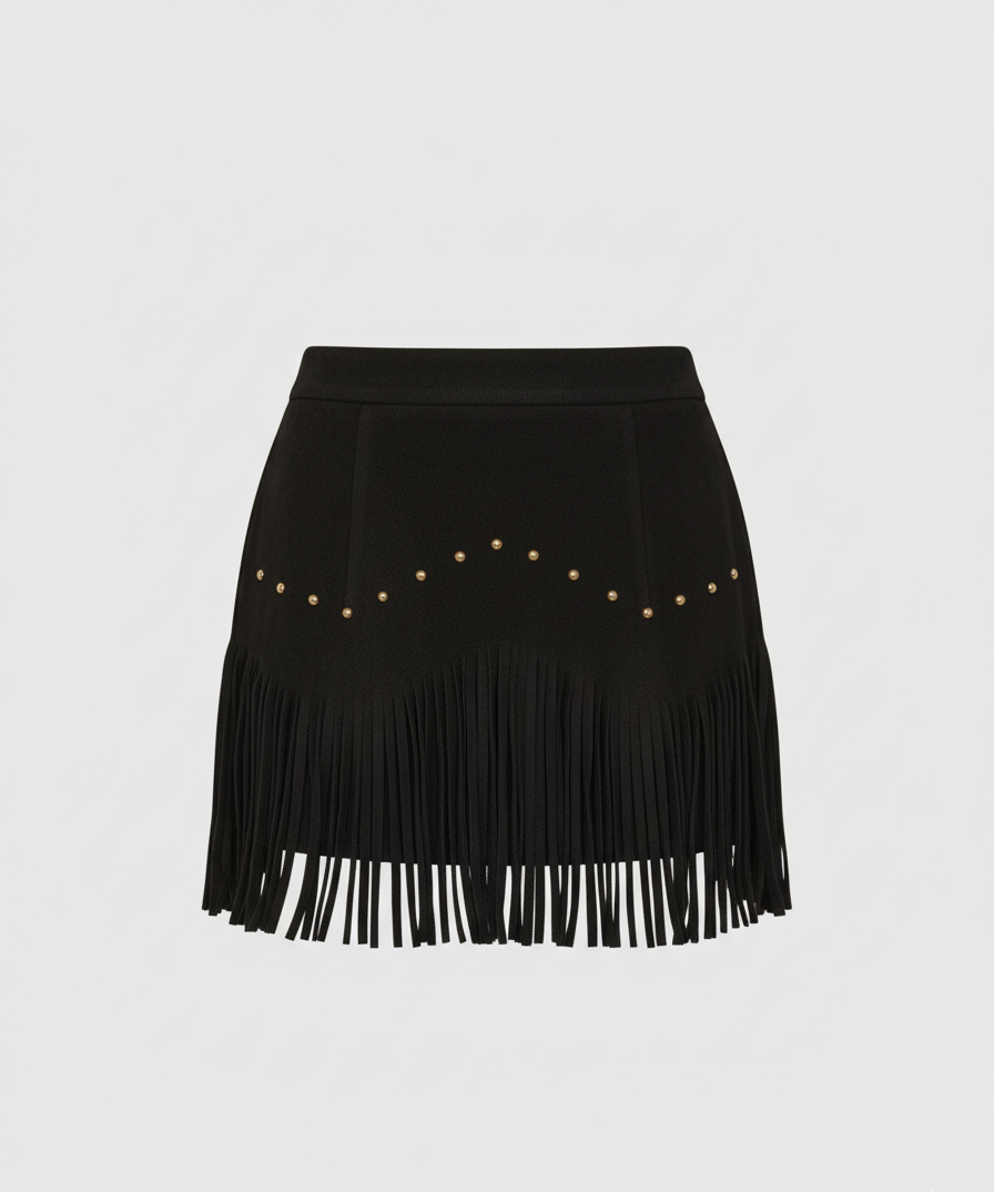 Velora Fringe Skirt
